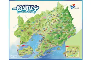 手绘地图&电子导览系统
