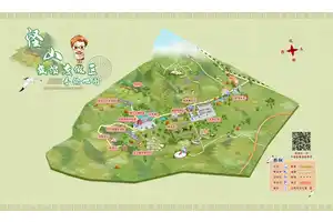 怪山旅游度假区导览图
